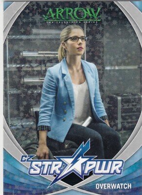 Cryptozoic Arrow Season 4 STR PWR Silver #S08 Overwatch