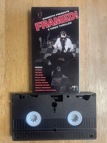 Framed VHS Mammoth Records Juliana Hatfield Blake Babies Rare 90s Indie Video EX - Picture 4 of 4