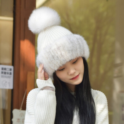 【定価28,600円】MARK&LONA Jennie Fur Knit Cap Jennie Fur Knit Cap | WOMEN