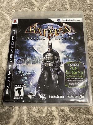 Batman: Arkham Asylum (Playstation 3 / PS3) – RetroMTL