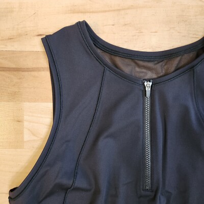 Athleta Match Point Black Tennis Mini Length Dress Size Medium Mesh  Ventilation | eBay