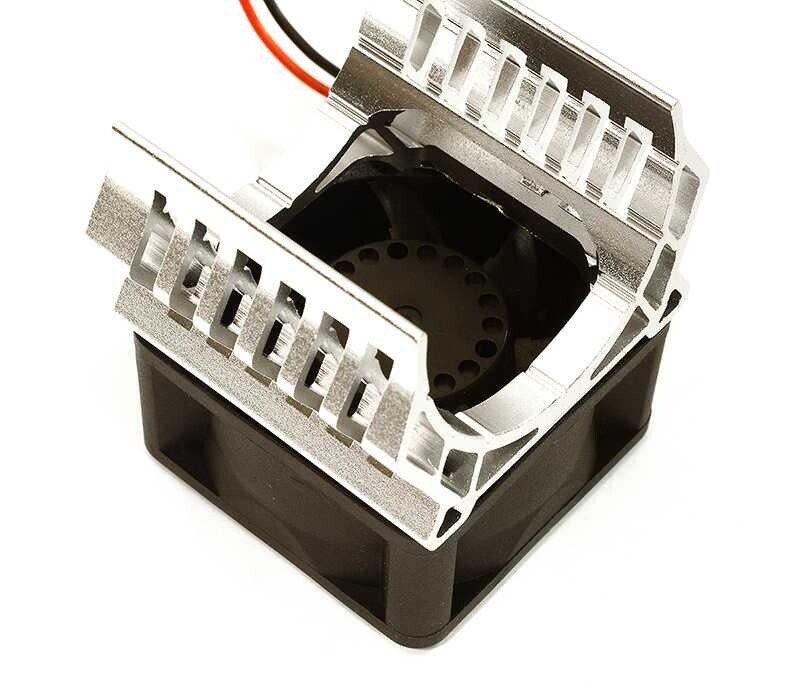 Ventilateur + Radiateur 36mm Pour Moteur Traxxas TR-MT10E & TRX-4 - 1/10 - 16k Rpm - Neuf Integy