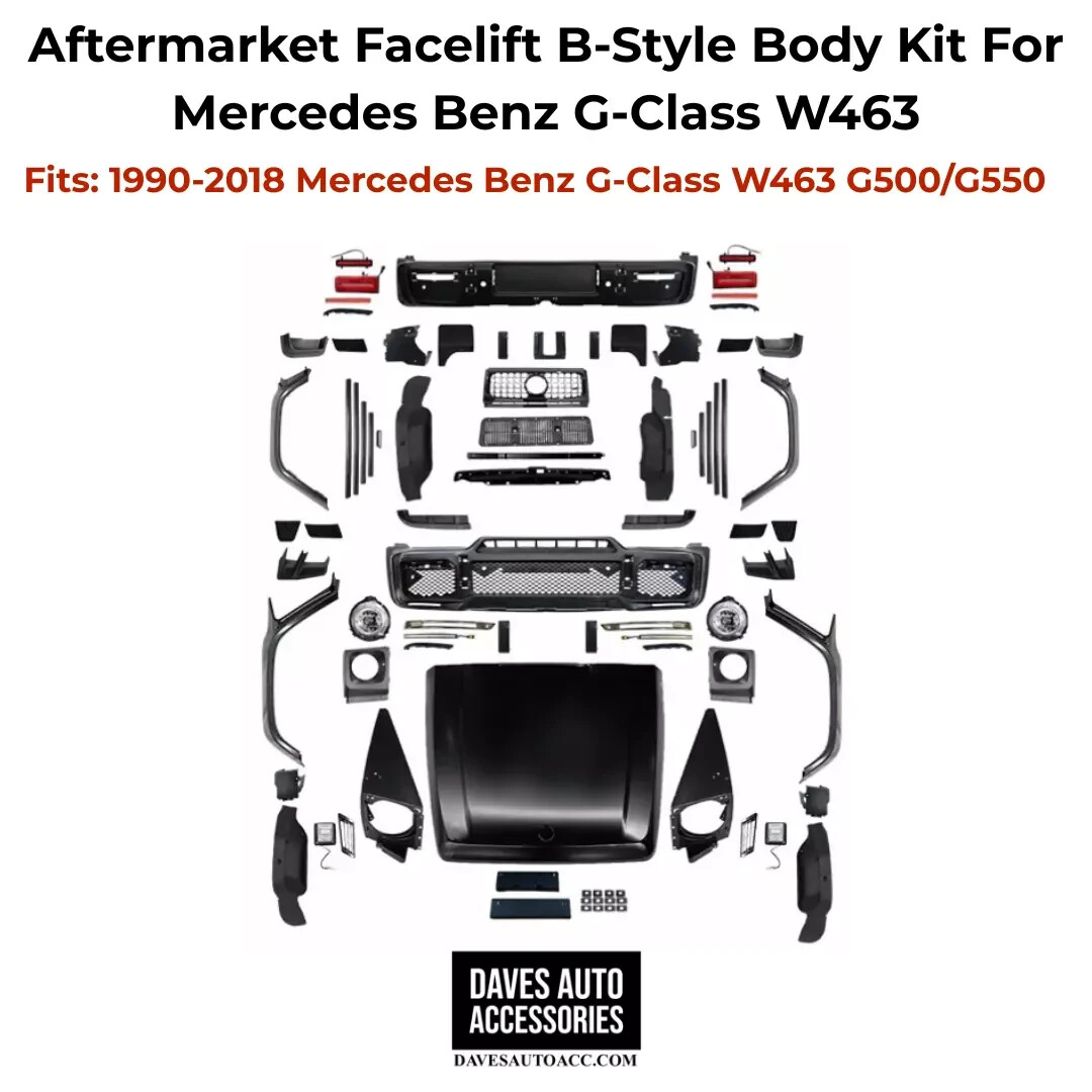 G Wagon W463 - W464 Widestar Full Conversion Kit Facelift Upgrade - 2020+ Brabus