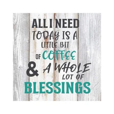 All I need Today is a Little Bit… Rustic Farmhouse Style White B3-12120001025