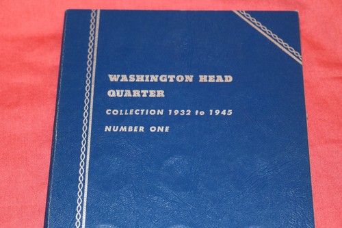 Whitman Coin Book:  Washington Head Quarter 1932-1945  used