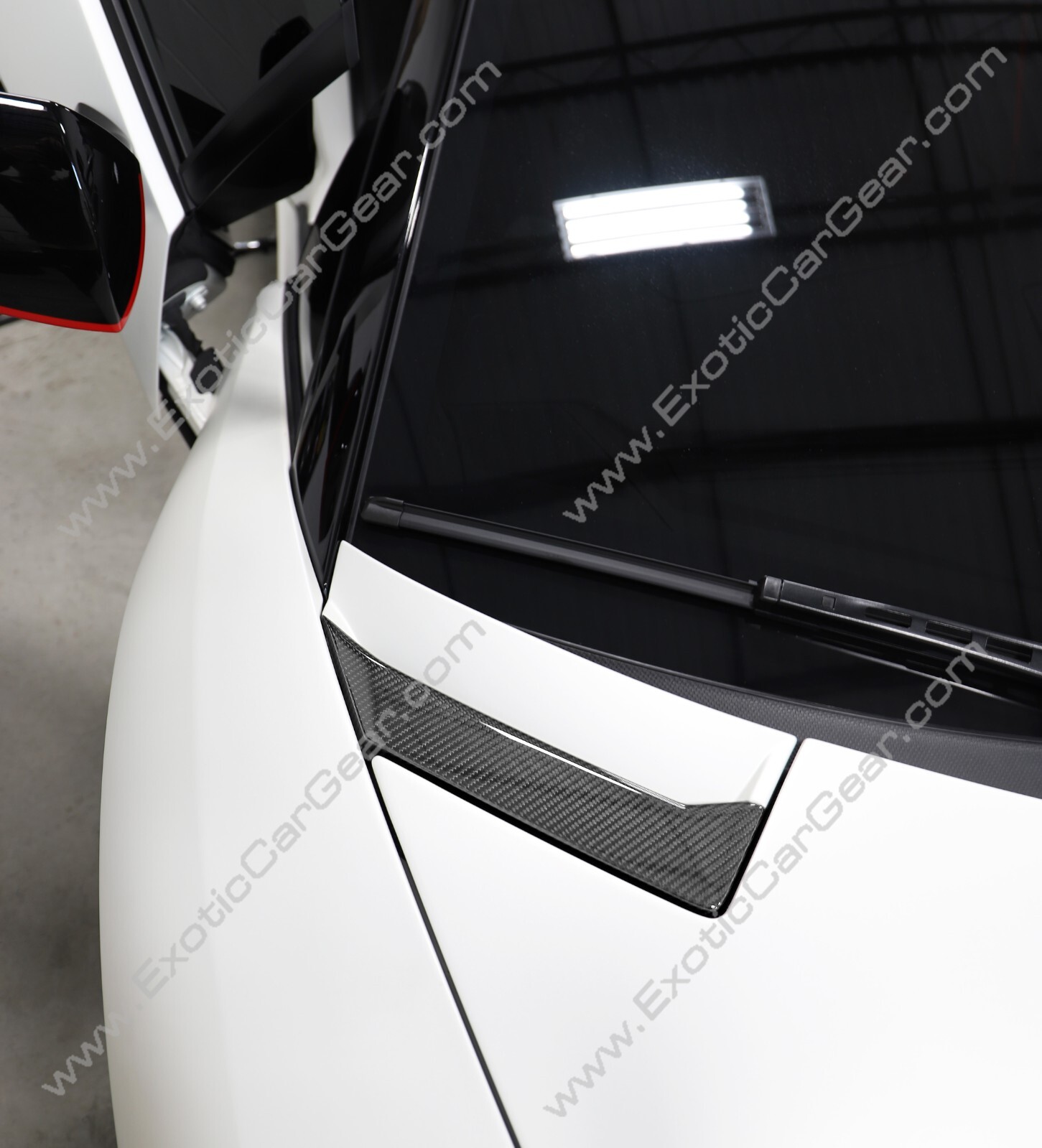 Lamborghini Aventador Carbon Fiber Small Hood Vents