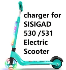🔥ac power supply battery Charger For Sisigad 530/531 kids Electric Scooter