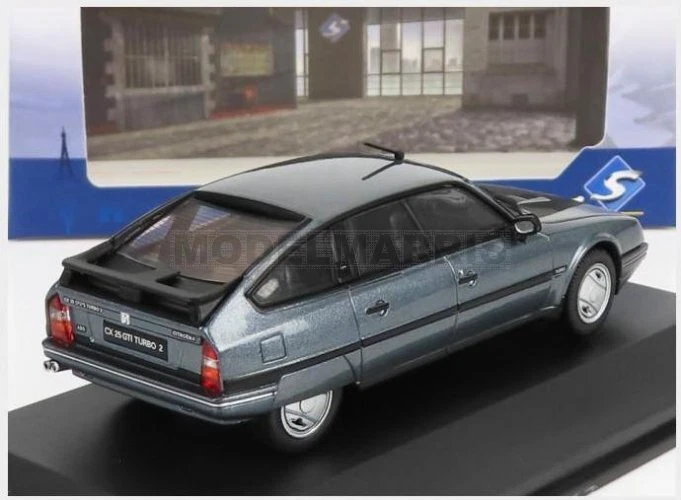 SOLIDO 4311701 CITROEN - CX 2400 GTi TURBO 2 1990 - GREY MET - 1/43 - Immagine 2 di 2