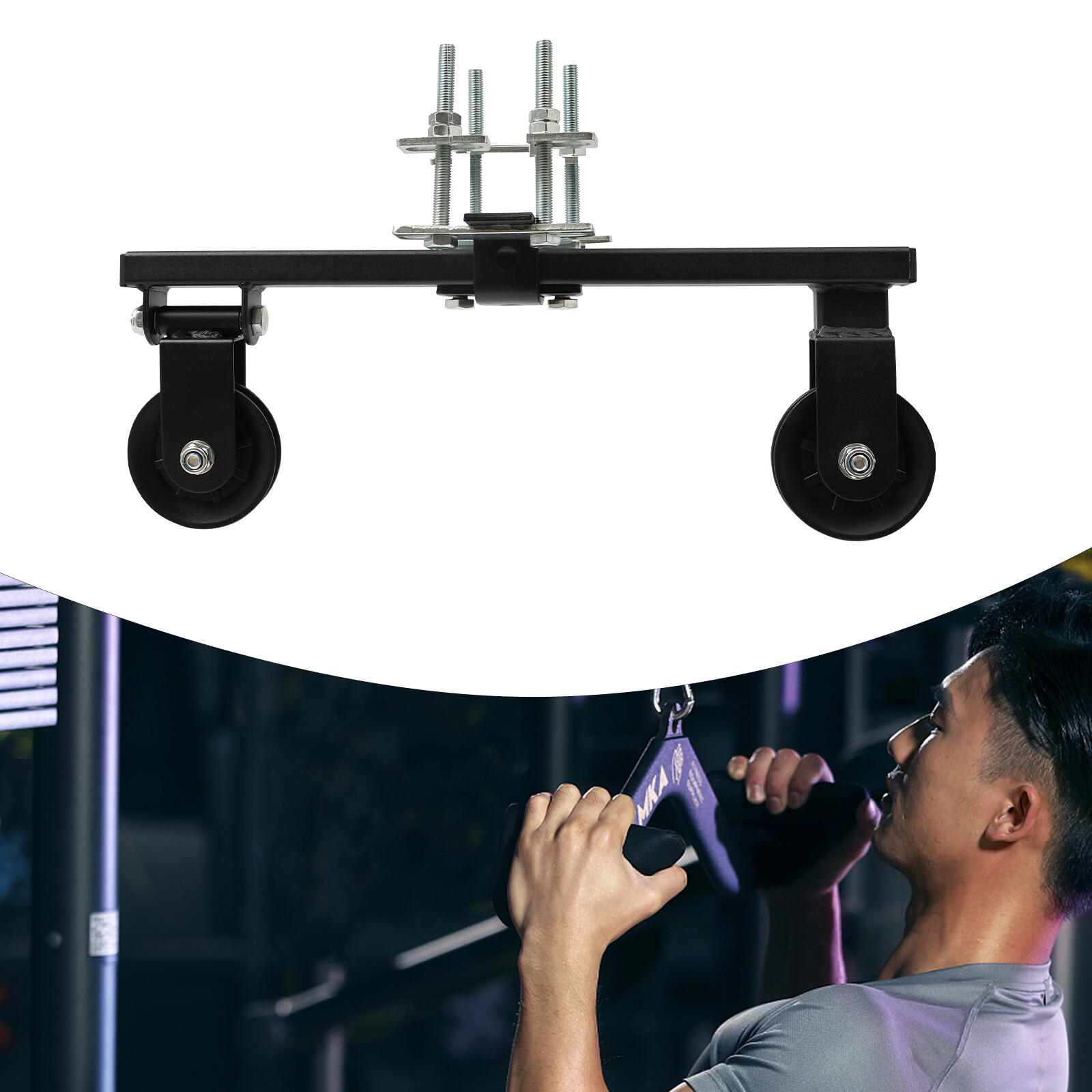 Cable Pulley System, Weight Pulley System for Home Gym Equipment, Easy to Clean