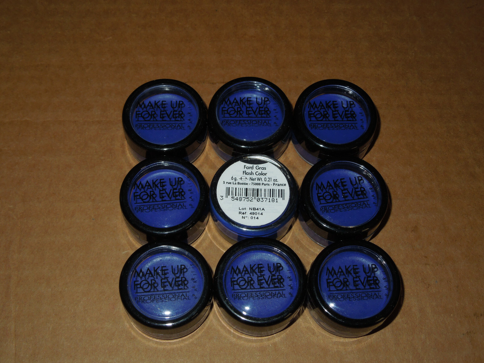 (Lot of 7) MAKE UP FOR EVER Professional Flash Color # 014 (6g. / 0.21 oz)