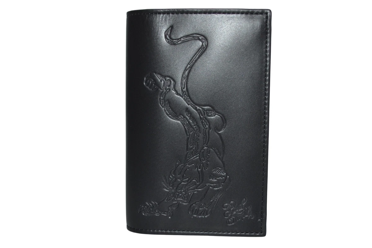Paul Smith Mark Mahoney Embossed Leather Credit Card Wallet Mens Brand New