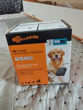 Gallagher S6 Solar Electric Fence Charger  Protect Your Backyard  Pets  Solar