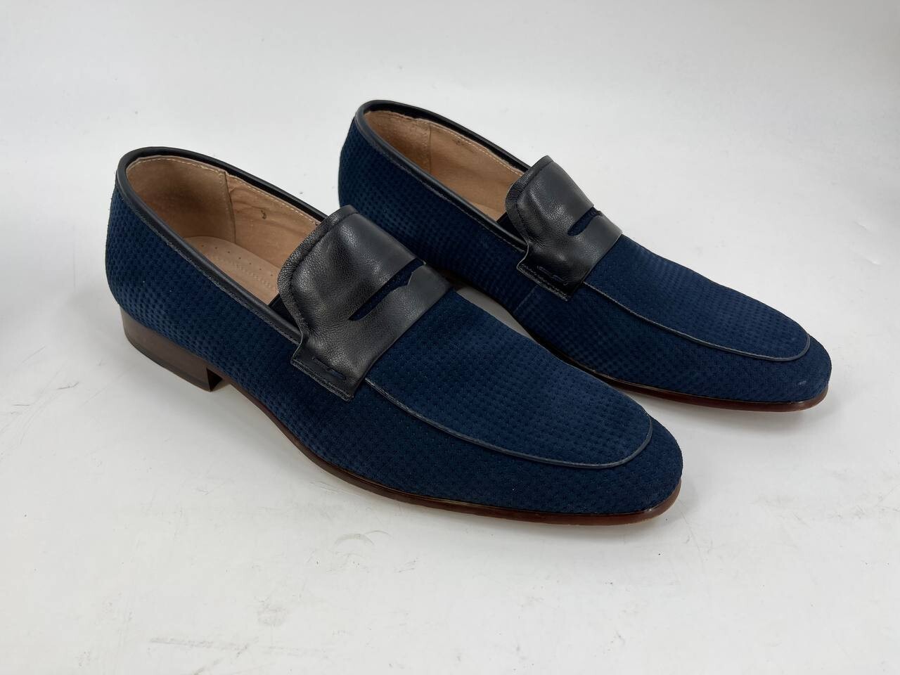 STACY ADAMS Men s Wyatt MocToe Penny SlipOns Gem