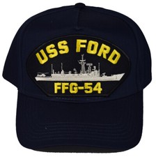 Uss Ford Ffg-54 Hat - Navy Blue - Veteran Owned Business Uss Ford Ffg-54 Hat - Navy Blue - Veteran Owned Business