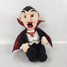 Vintage Stuffins 1999 Universal Studios Monsters Dracula Vampire Plush Toy