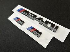 For MW M240i BADGE AND 2X M WING BADGES IN GLOSS BLACK