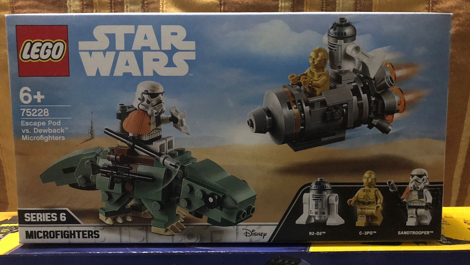 LEGO 75228 STAR WARS R2D2 C3PO Capsula di salvataggio