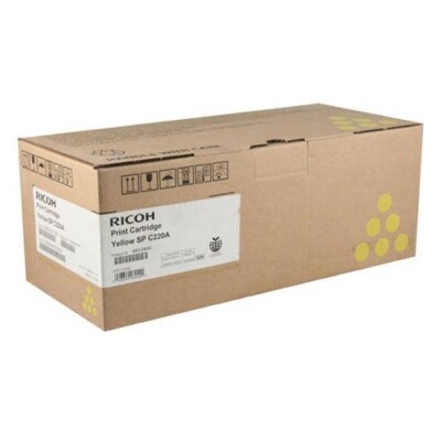 Ricoh SP C252HA Genuine YELLOW  Toner Cartridge 407655