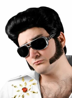 70er ''King of Rock'' Sonnenbrille - Extravagante Brille im Elvis-Stil