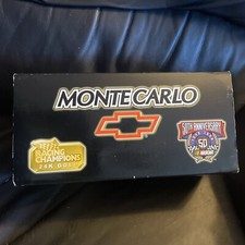 VINTAGE 1/24 Gold Plated Nascar 50th Anniversary Monte Carlo LIMITED EDITION '98