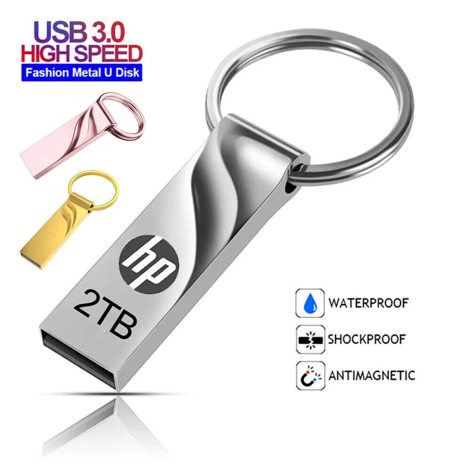 Chiavetta USB 2TB Pendrive Alta Velocità USB 3.0 Memoria Stick Flash Drive Penna - Immagine 4 di 4
