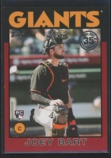 Joey Bart 2021 Topps 1986 Red 06/10 RC ROOKIE #14 GIANTS