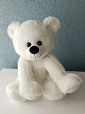 2016 Hugfun International White Polar Bear Plush Toy