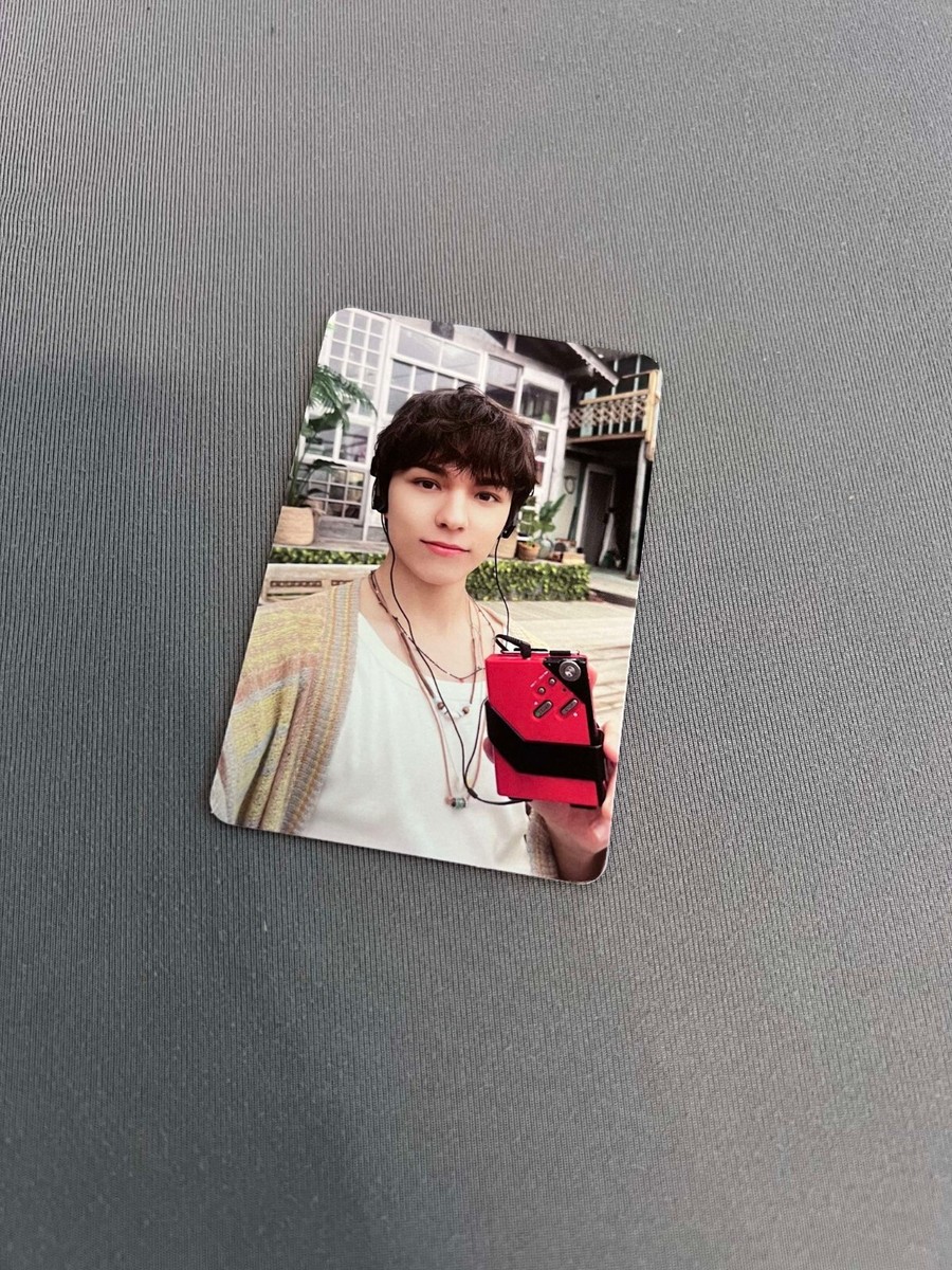 seventeen spill the feels official photocard vernon feel you