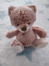 DOUDOU PETIT MODELE RENARD TEX BABY BLANC ROUX TBE