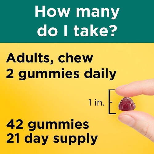 Nature Made Ultra Strength Digestive Probiotics Dietary Supplement 42 Gummies - Picture 5 of 8