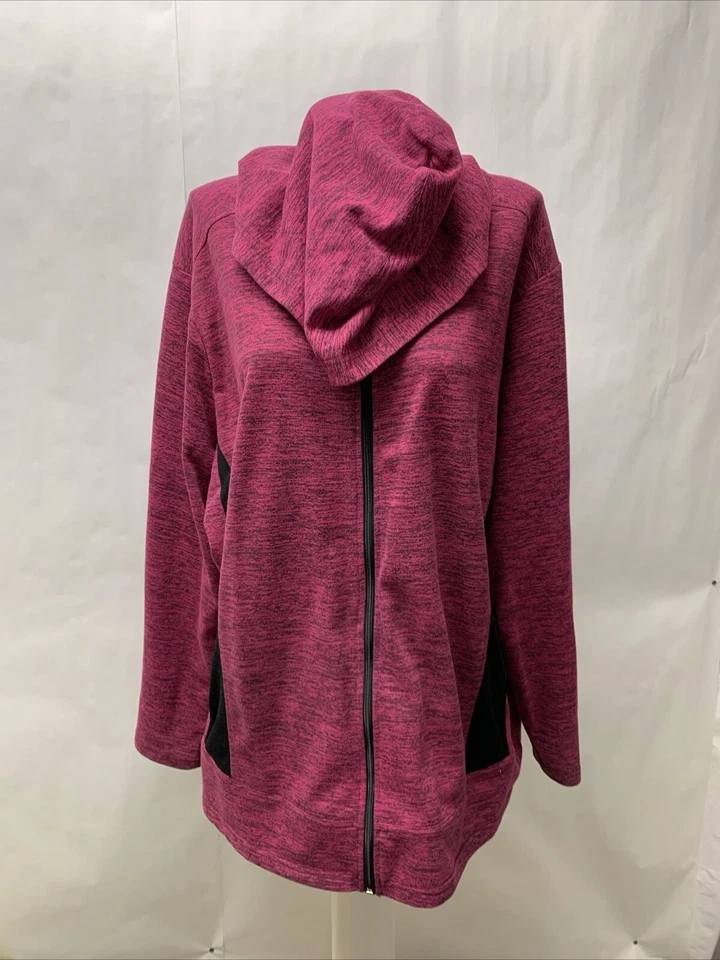 Made For Life Womens  3XL Y2K Streetwear Zip Hoodie - Image 3 of 4