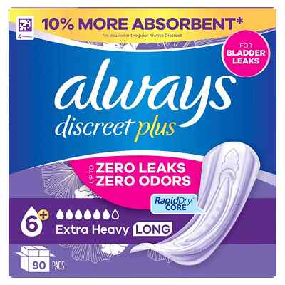 Protections Incontinence Always Discreet Long - Lot De 5, Neuf, Marque Intimhygiene