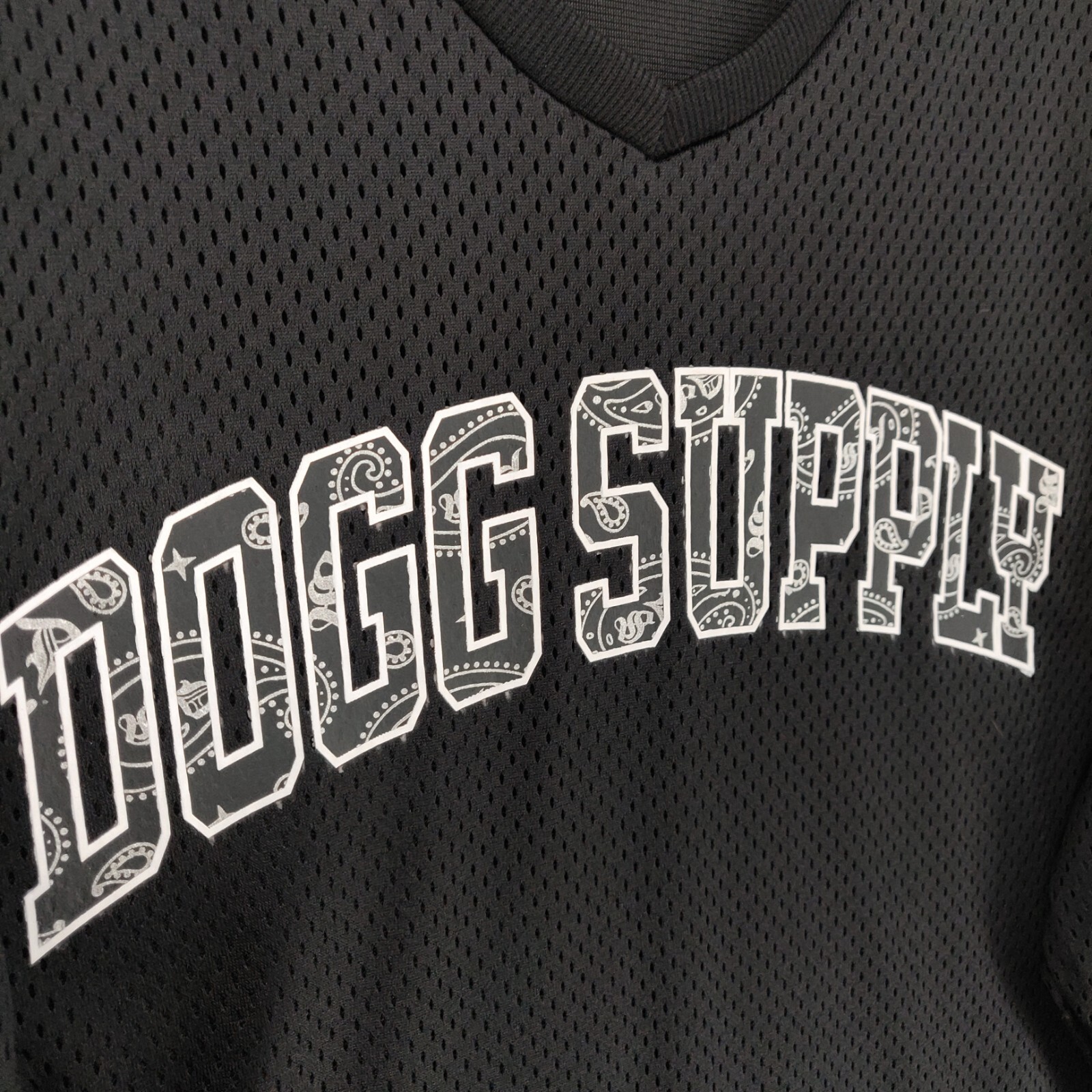 FILA Dogg Supply by Snoop Dogg Hockey Jersey Uomo Small Hockey Rap Hip Hop Death Row