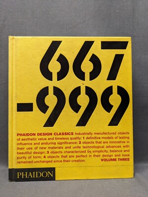 Phaidon Design Classics; Editors of Phaidon Press Vol. 3 667-999