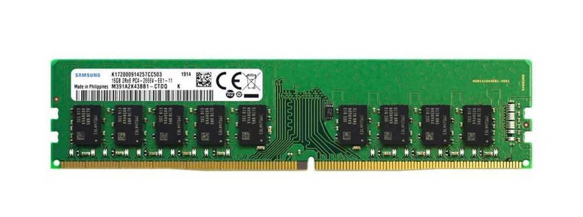 Samsung M391A2K43BB1-CTD 16GB PC4-21300 Ddr4-2666Mhz 2RX8 Samsung M391A2K43BB1-CTD 16GB PC4-21300 Ddr4-2666Mhz 2RX8