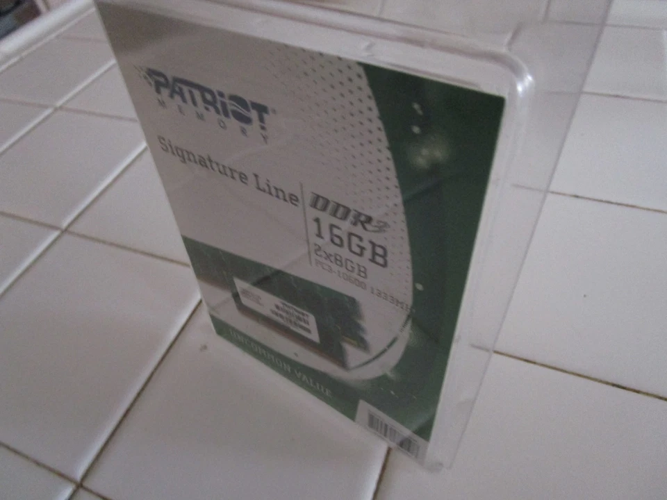 Patriot Memory Signature Line 16GB DDR3 2x8GB PC3-10600 1333Mhz - New / Sealed - Image 4 of 4