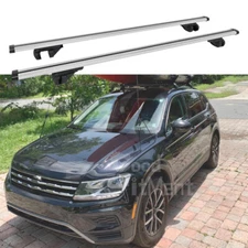 For VW Tiguan SE S SUV Car Roof Rack Cross Bars Luggage Cargo Carrier Crossbars