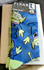 NWT PIXAR TOY STORY SOCKS SHOE SIZE 9-13 ONE PAIR NOVELTY SOCKS
