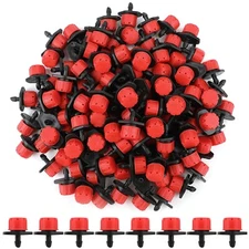 150PCS Adjustable Irrigation Drippers Sprinklers, 1/4 Inch