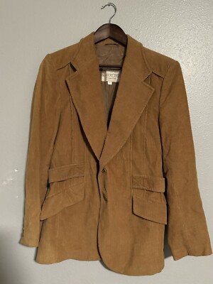 Vintage Womans Members Only Corduroy Jacket Size 40