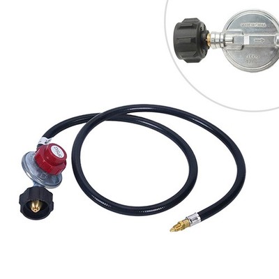 0-20PSI Propangasregler mit Handrad für BBQ Camping Cookers Caravan Plumber