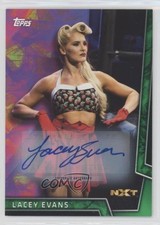 2018 Topps WWE Women's Division Green Auto 57/150 Lacey Evans #40 Auto 08j3