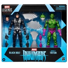 Hasbro Marvel Legends Series 6" Inhumans Black Bolt & Triton 2 Pack Neu/OVP