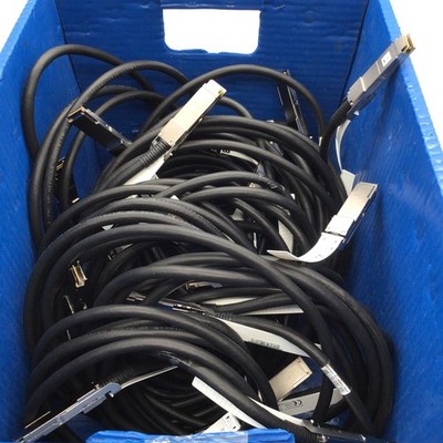 Lot of 24 Hitachi SCQ3 HDS 3290632-A VSP Gx00 SAS Cable 3m