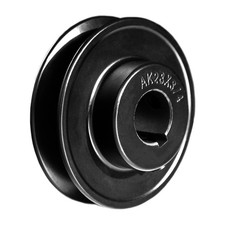 AK28-3/4 Single Groove V-Belt Pulley, 2.8" OD 3/4 Inch Bore V-Belt Sheave, A ...