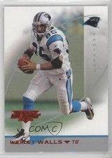 2002 Topps Debut Red 197/199 Wesley Walls #136 0d9