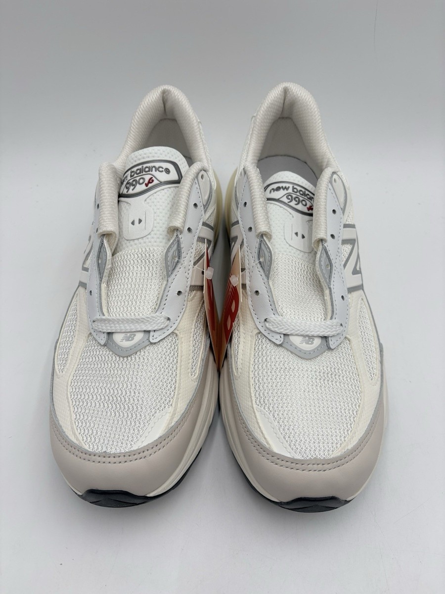 New Balance Men's 990v6 Made in USA Multiple Sizes White Sea Salt