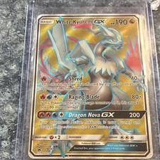 Pokémon White Kyurem GX Full Art Holo Promo SM141 190 HP English 2018 on eBay