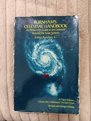 Burnham's Celestial Handbook Revised Edition Burnham Jr. Paperback Dover Astron 
