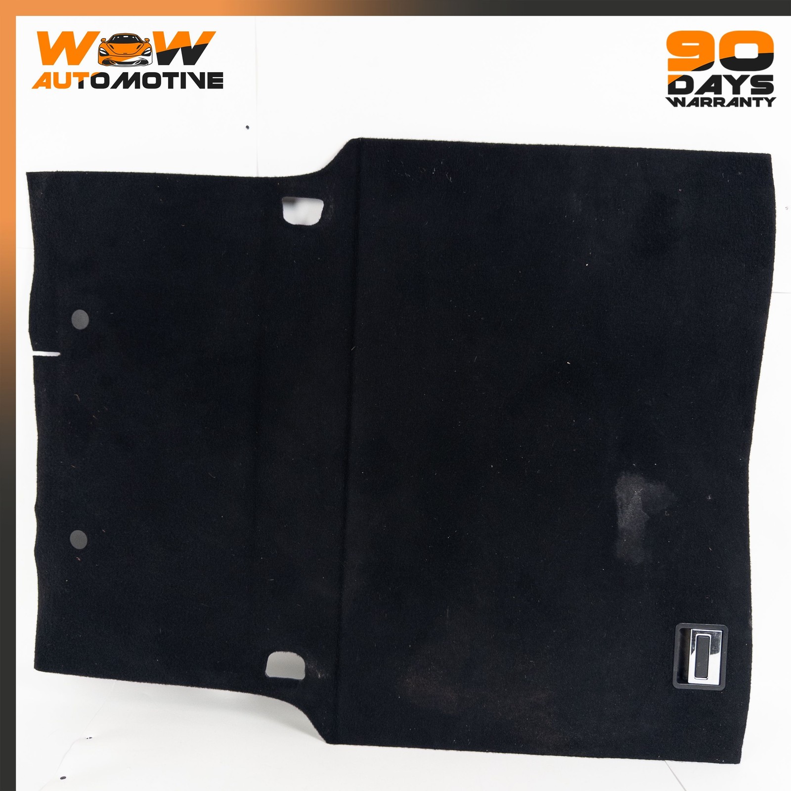 13-19 MASERATI QUATTROPORTE S Q4 REAR TRUNK FLOOR CARGO COVER MAT BLACK OEM